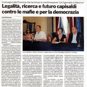 Legalità, ricerca e futuro