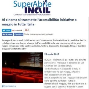 28 maggio 2017 – superabile.it